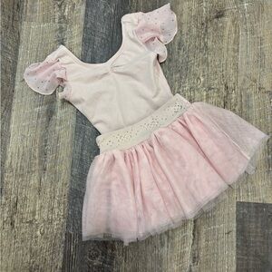 Toddler Girl Bloch Ballet Leo and Tutu Skirt